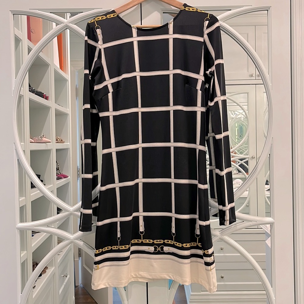 Jersey Knit Printed Sheath Dress
